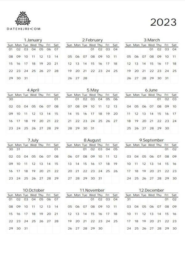 2025 Calendar With Holidays Saudi Arabia Printable