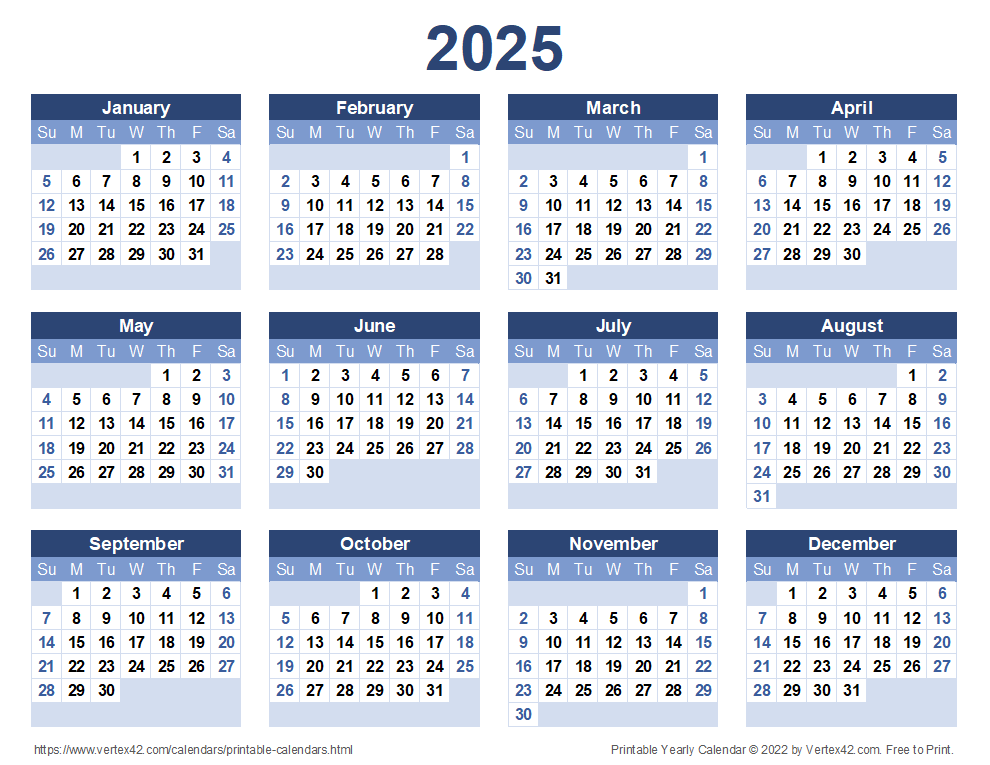 2025 Calendar Templates And Images 2025 Calendar Templates And Images