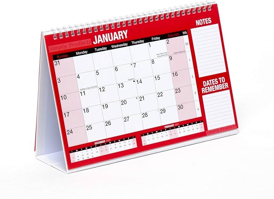 2025 Month To View Desktop Office Table Calendar Planner Stand Alone Calendar SMP3814 Amazon co uk Stationery Office Supplies