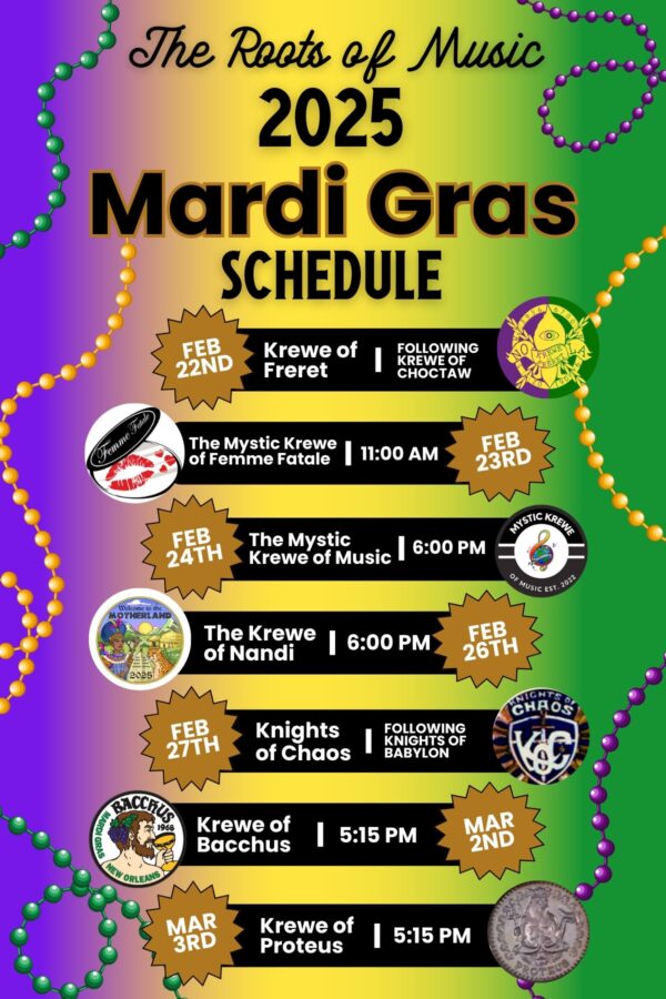 New Orleans 2025 Events Calendar