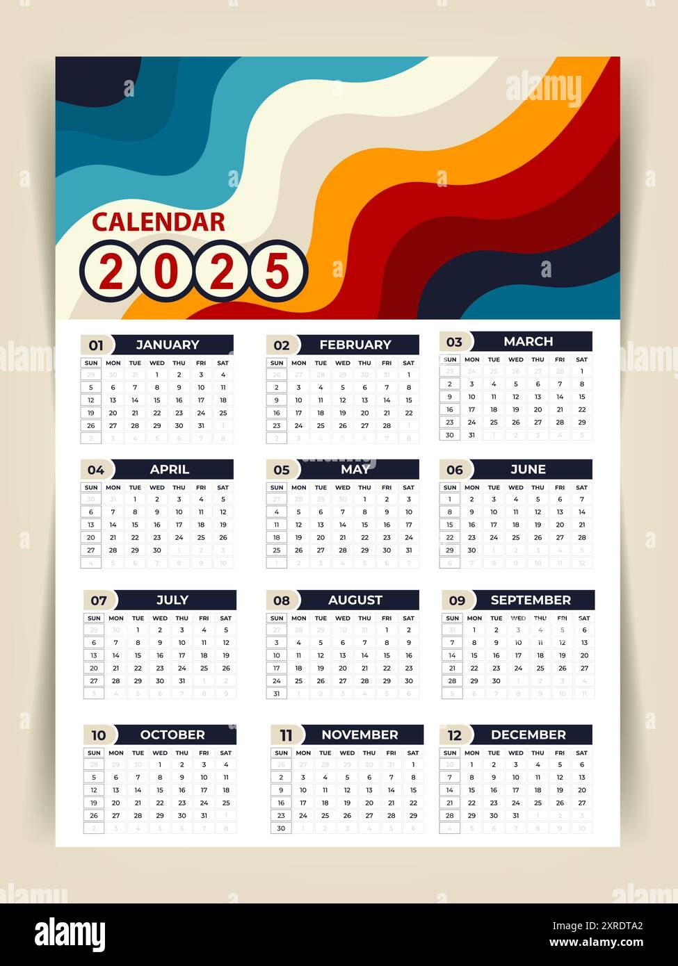 Abstract Calendar Hi res Stock Photography And Images Alamy