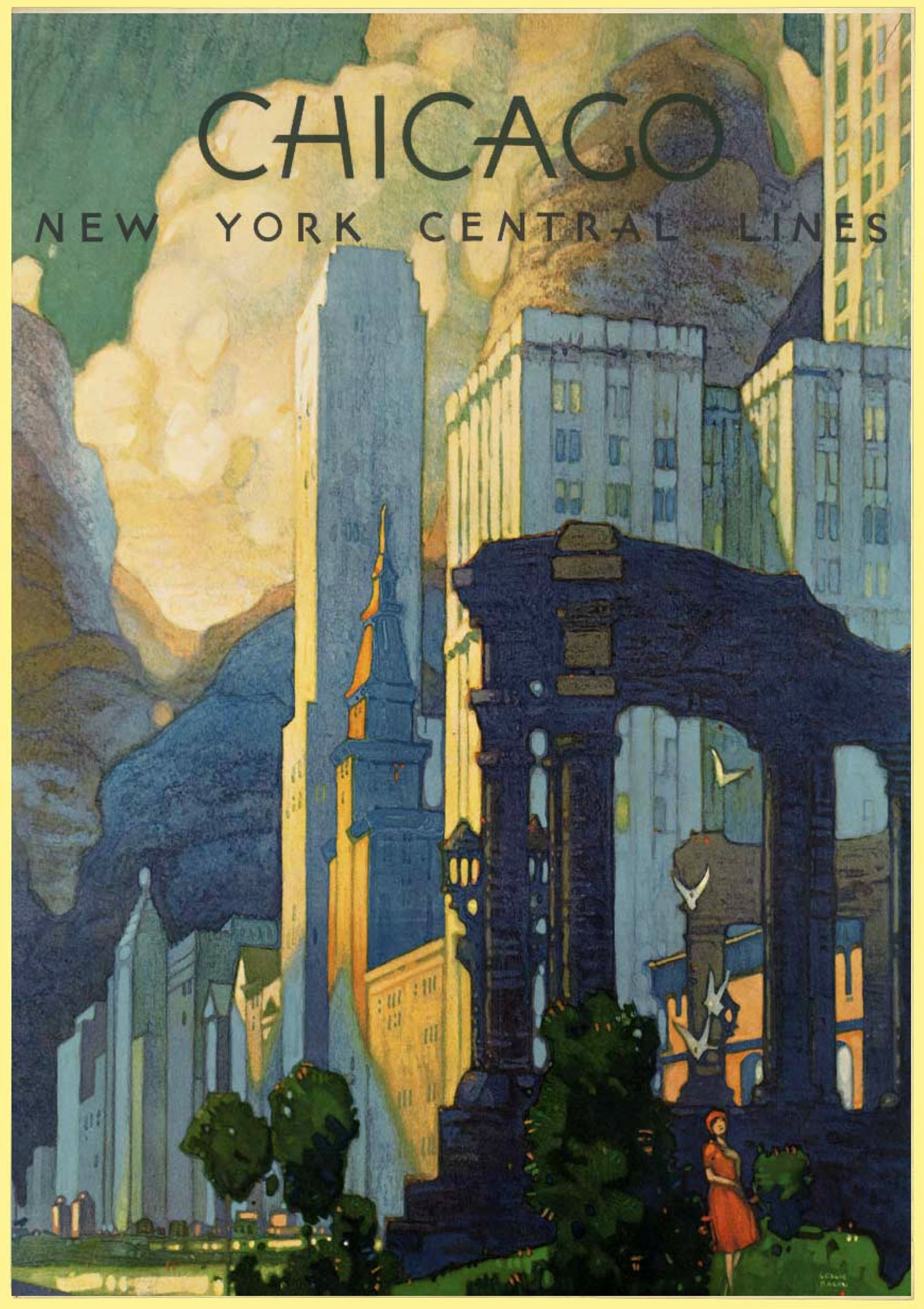 Amazon 2025 Wall Calendar 12 Pages 8 x12 Great America Vintage Travel Poster USA Office Products