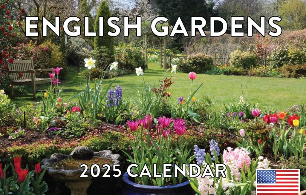 Amazon English Garden Calendar 2025 Monthly Wall Calender 12 Month American Made In The USA Office Products