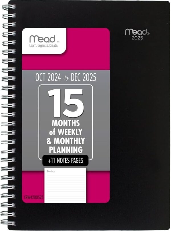 Mead 2025 Desk Calendar