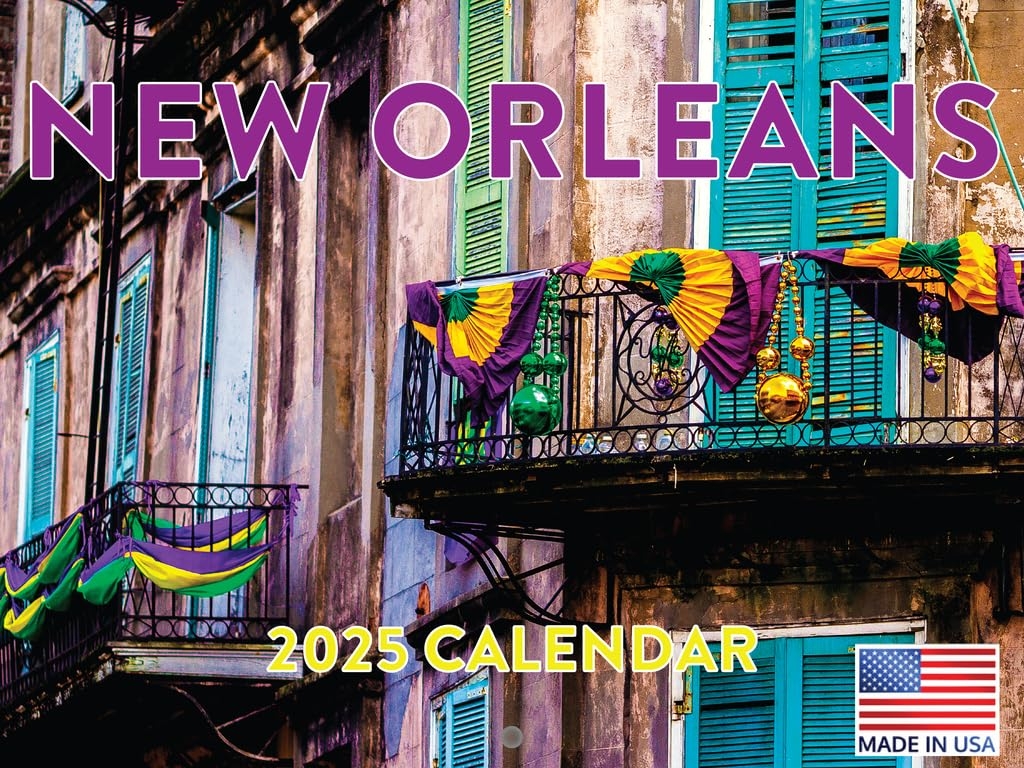 Amazon New Orleans Calendar 2025 Monthly Wall Calender 12 Month American Made In The USA Office Products Amazon New Orleans Calendar 2025 Monthly Wall Calender 12 Month American Made In The USA Office Products
