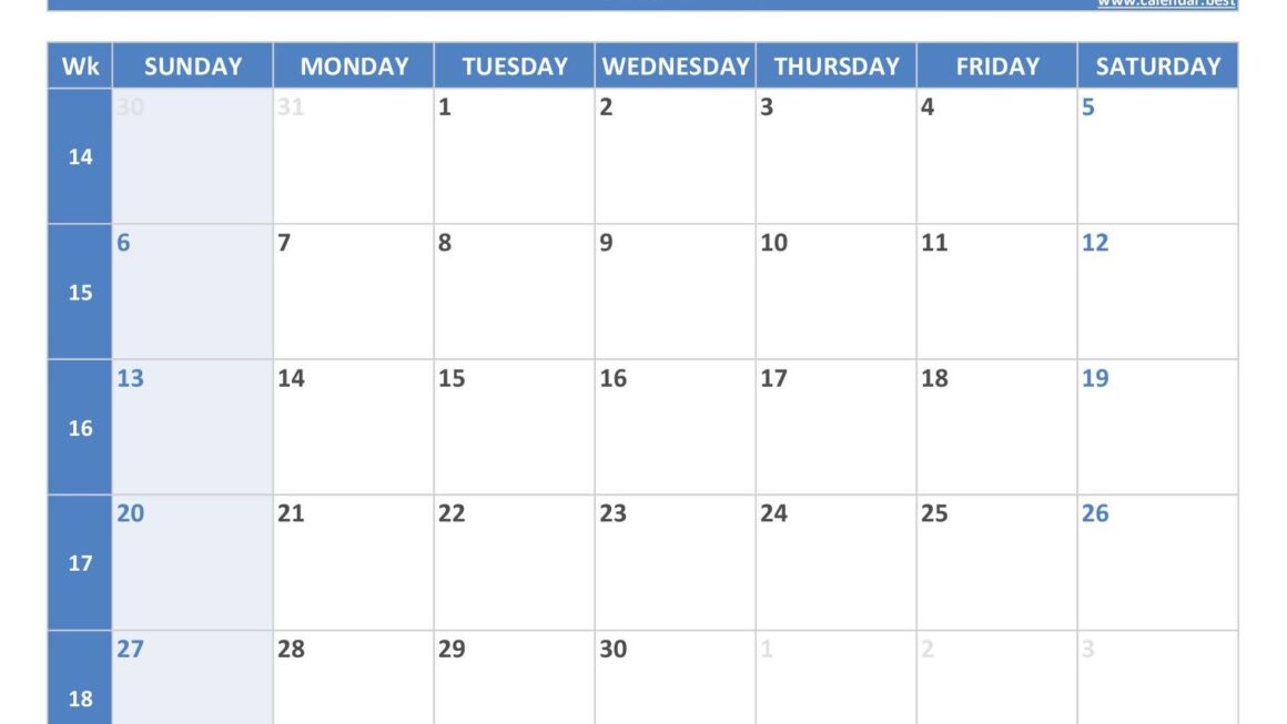 April 2025 Calendar Calendar Best