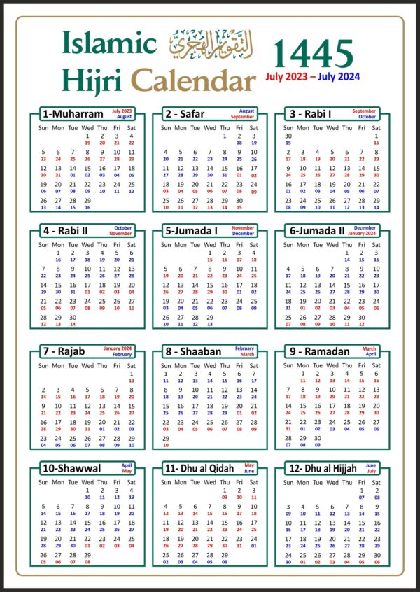 2025 English Calendar With Arabic Date