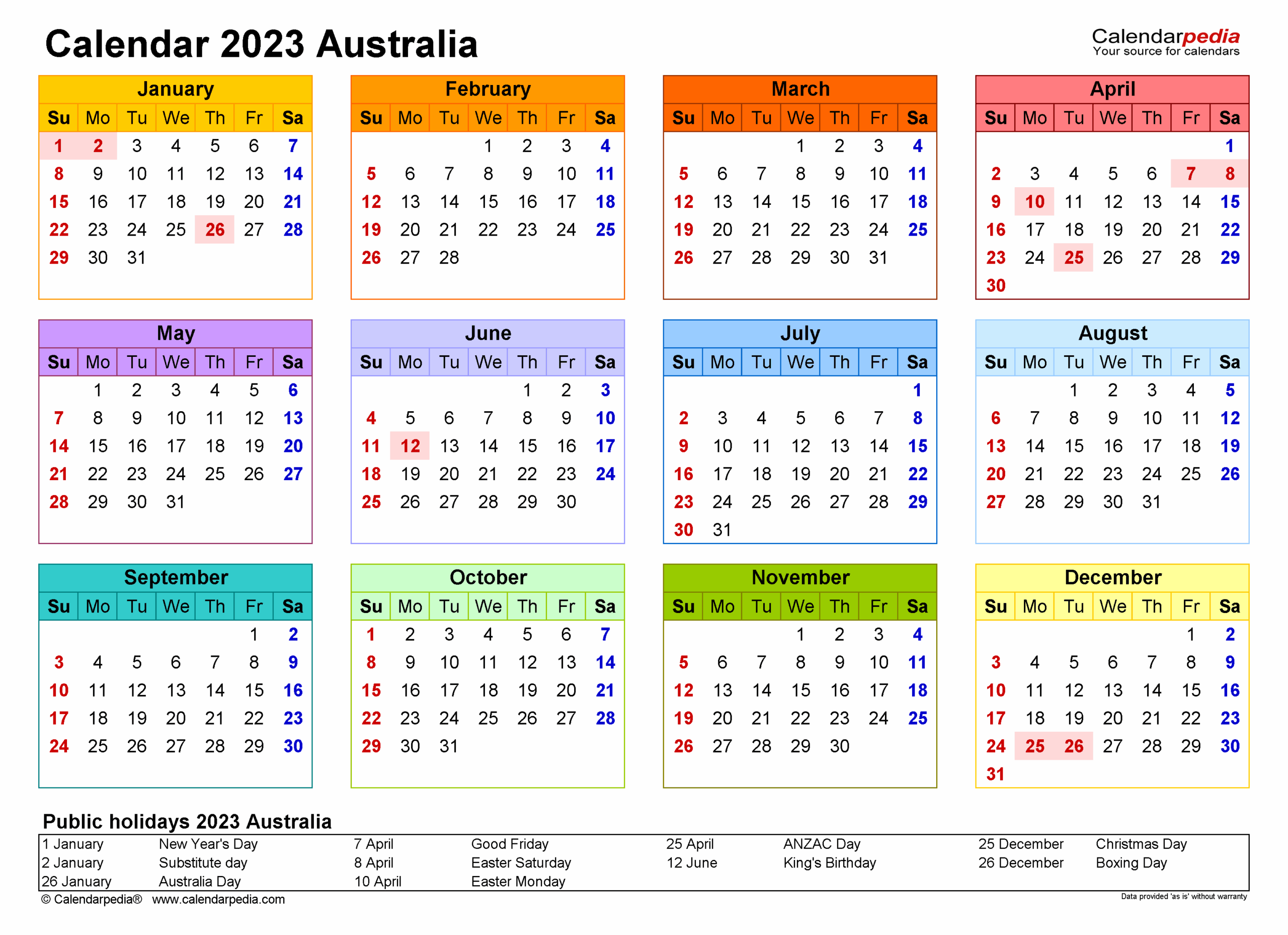 2025 Calendar Victoria Printable 2025 Calendar Victoria Printable