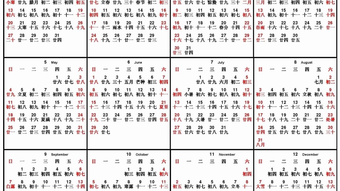 Chinese Calendar 2025 Lisha Muffin