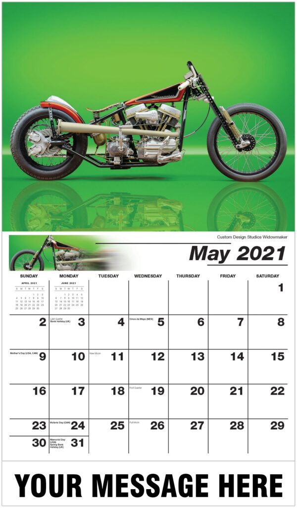 Custom Motorcycle Calendar 2025
