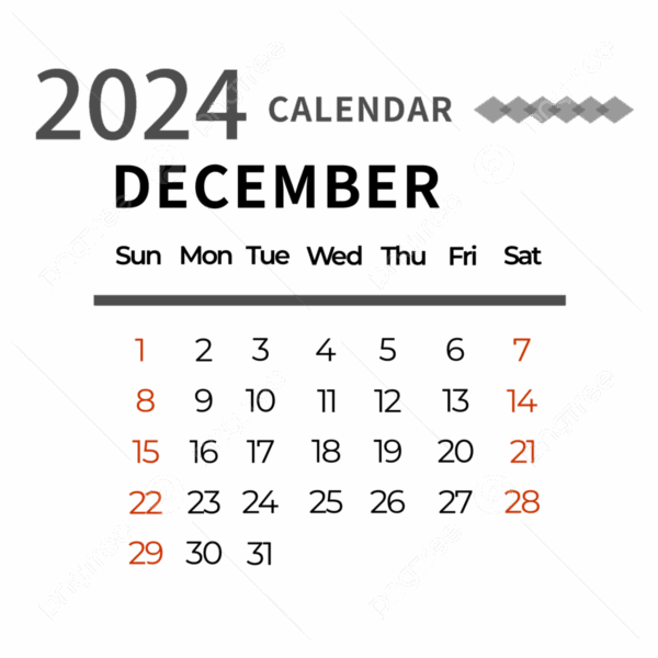 December 2025 Calendar Editable