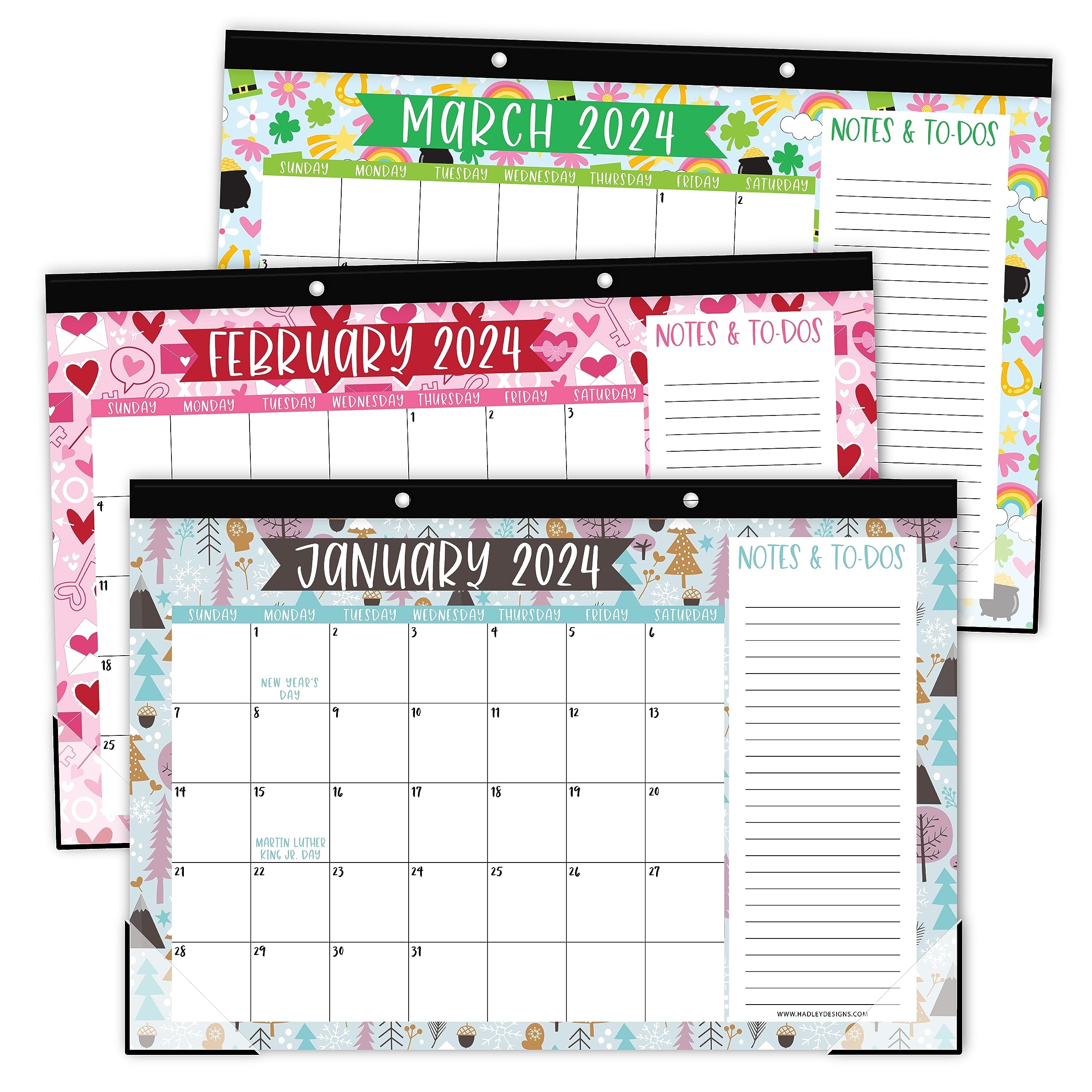 Desk Planner Calendar 2025 Homa Wood