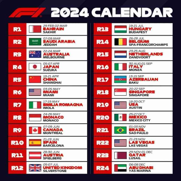 2025 F1 Calendar Ical Download