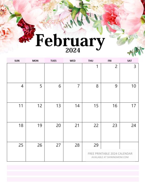 2025 Desk Calendar Floral