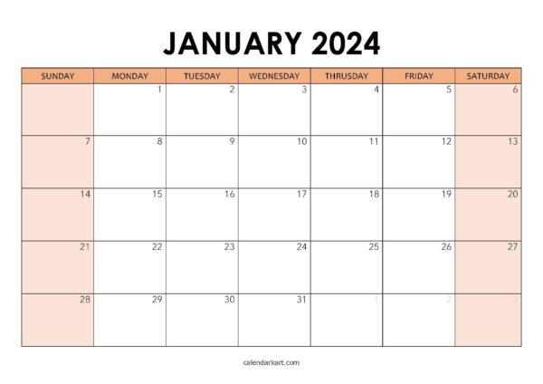 Calendar 2025 Editable Free Word