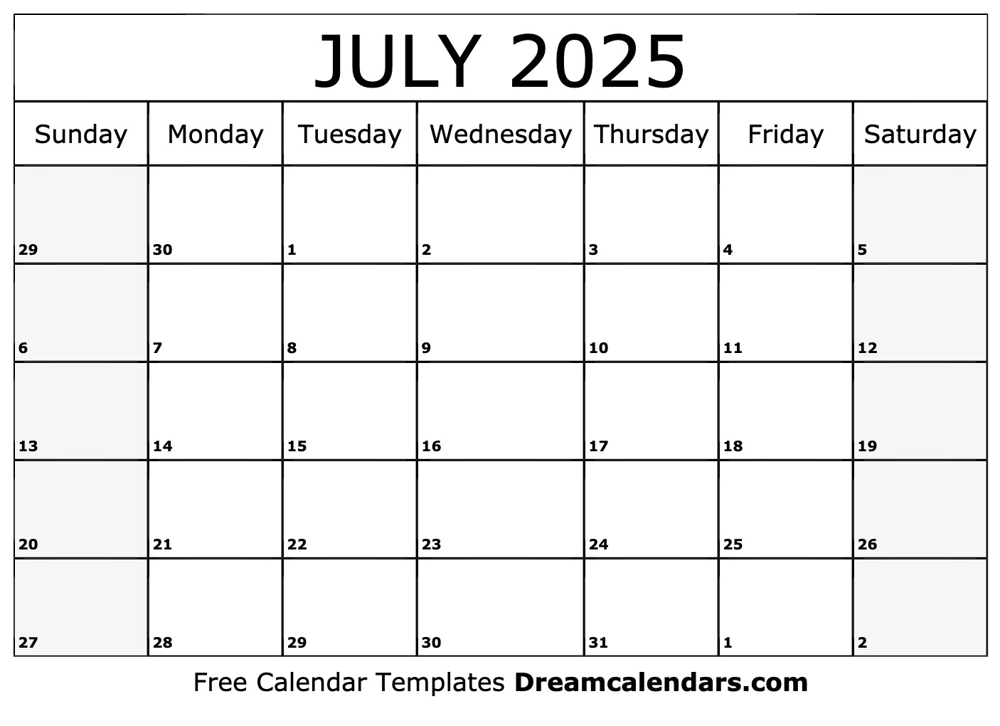 July Calendar With Holidays 2025 Dina Myrtia