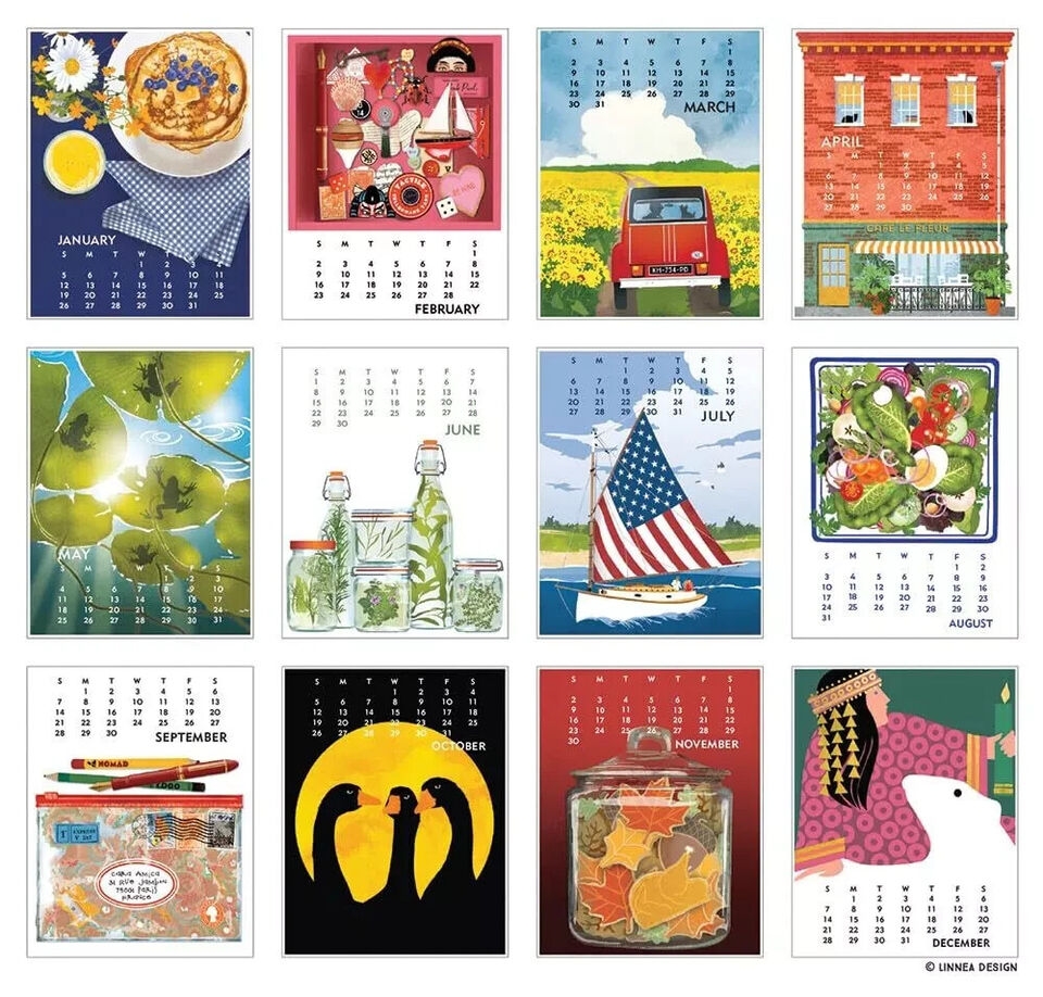 Linnea Design 2025 Calendar Linnea Design 2025 Calendar