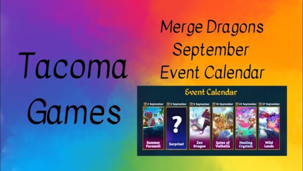 Merge Dragons 2025 Event Calendar