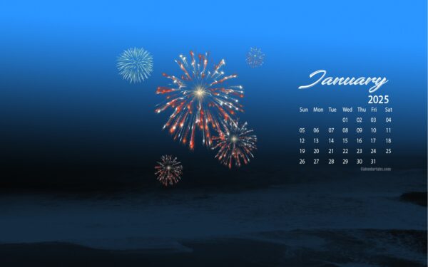 Christian Desktop Calendar 2025