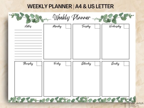 2025 Calendar Week At A Glance