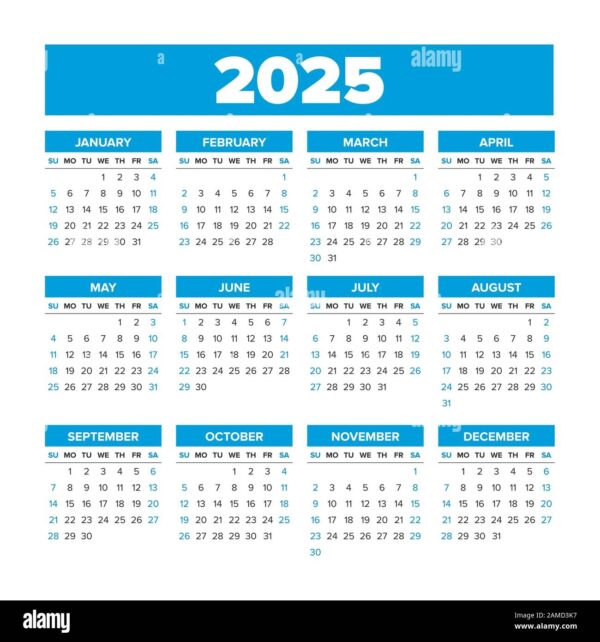 Calendar Week 12 In 2025