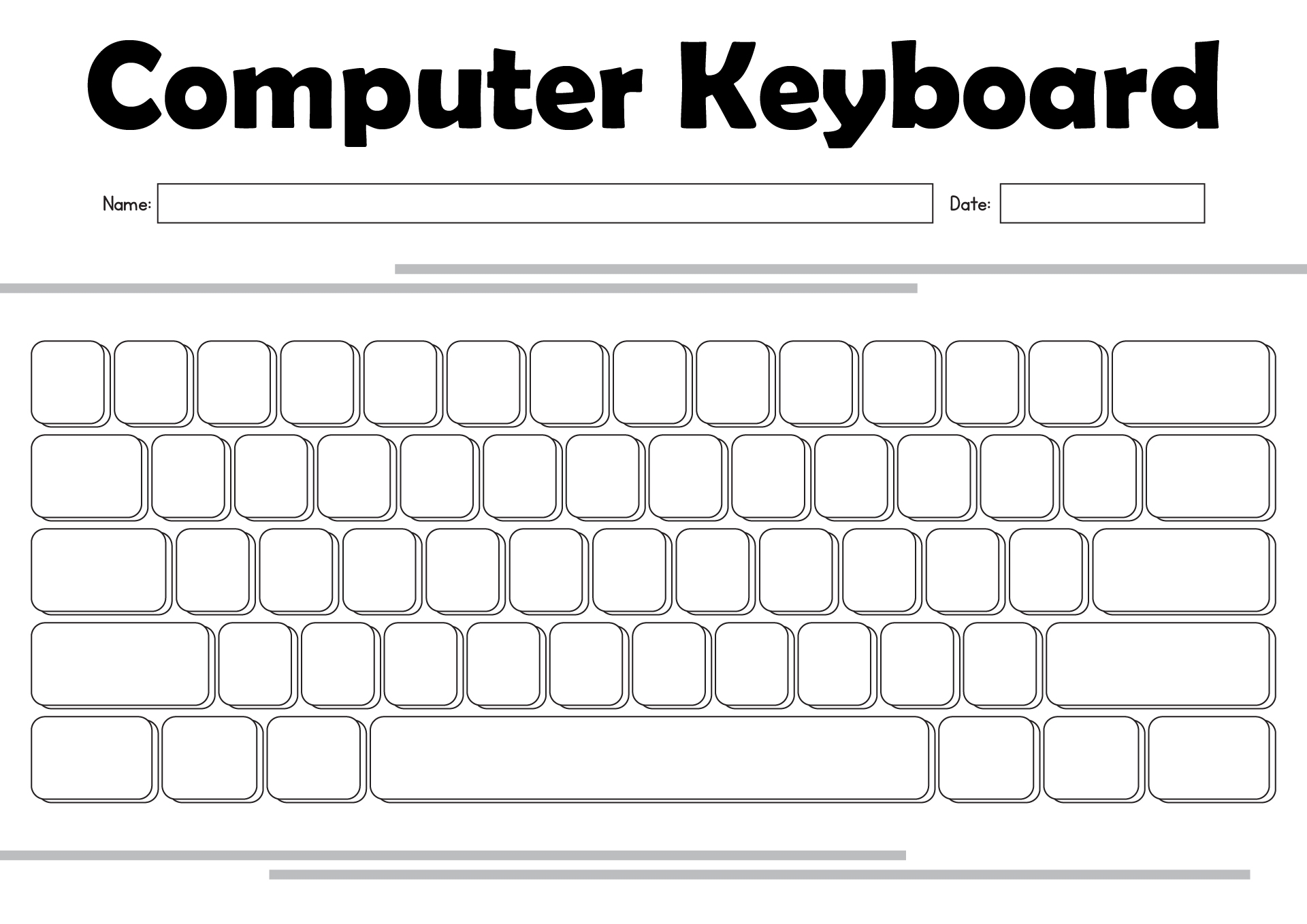 14 Printable Keyboarding Worksheets Free PDF At Worksheeto
