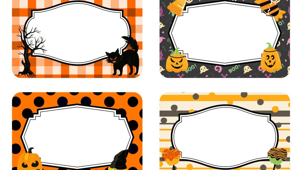 15 Best Free Halloween Printable Labels Blank PDF For Free At Printablee