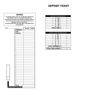 18 Printable Deposit Slip Wells Fargo Forms And Templates Fillable 