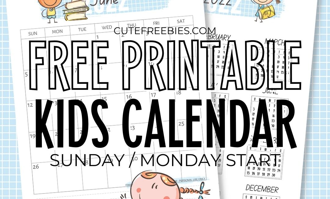 2025 Calendar For Kids Mia Loynes