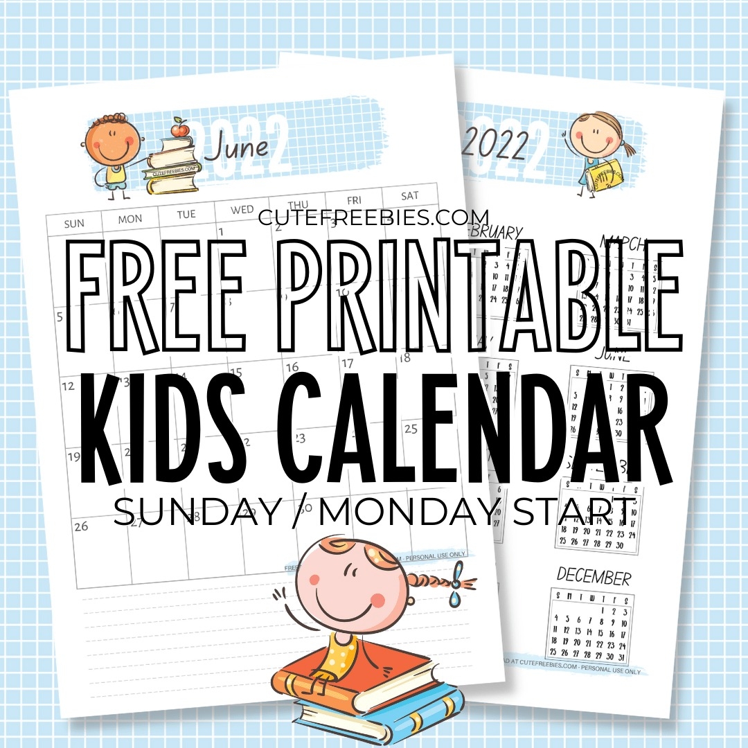 2025 Calendar For Kids Mia Loynes