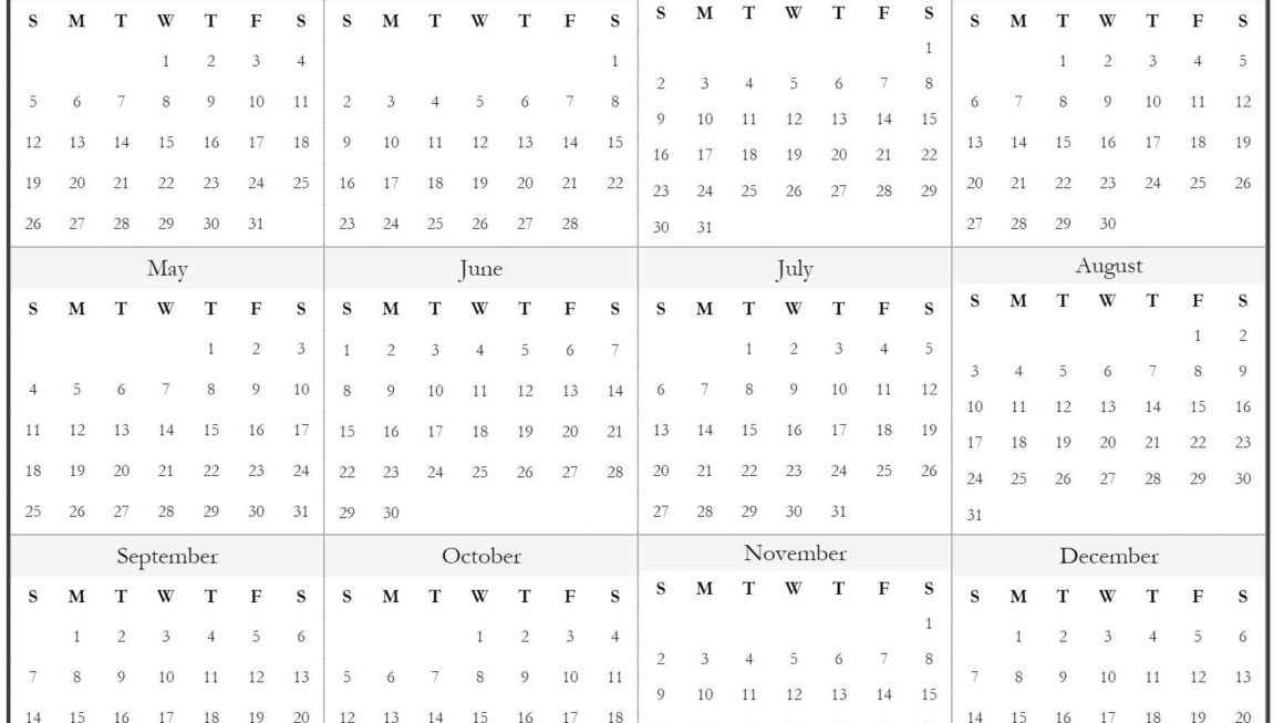 2025 Calendar Printable Clara S Christiansen