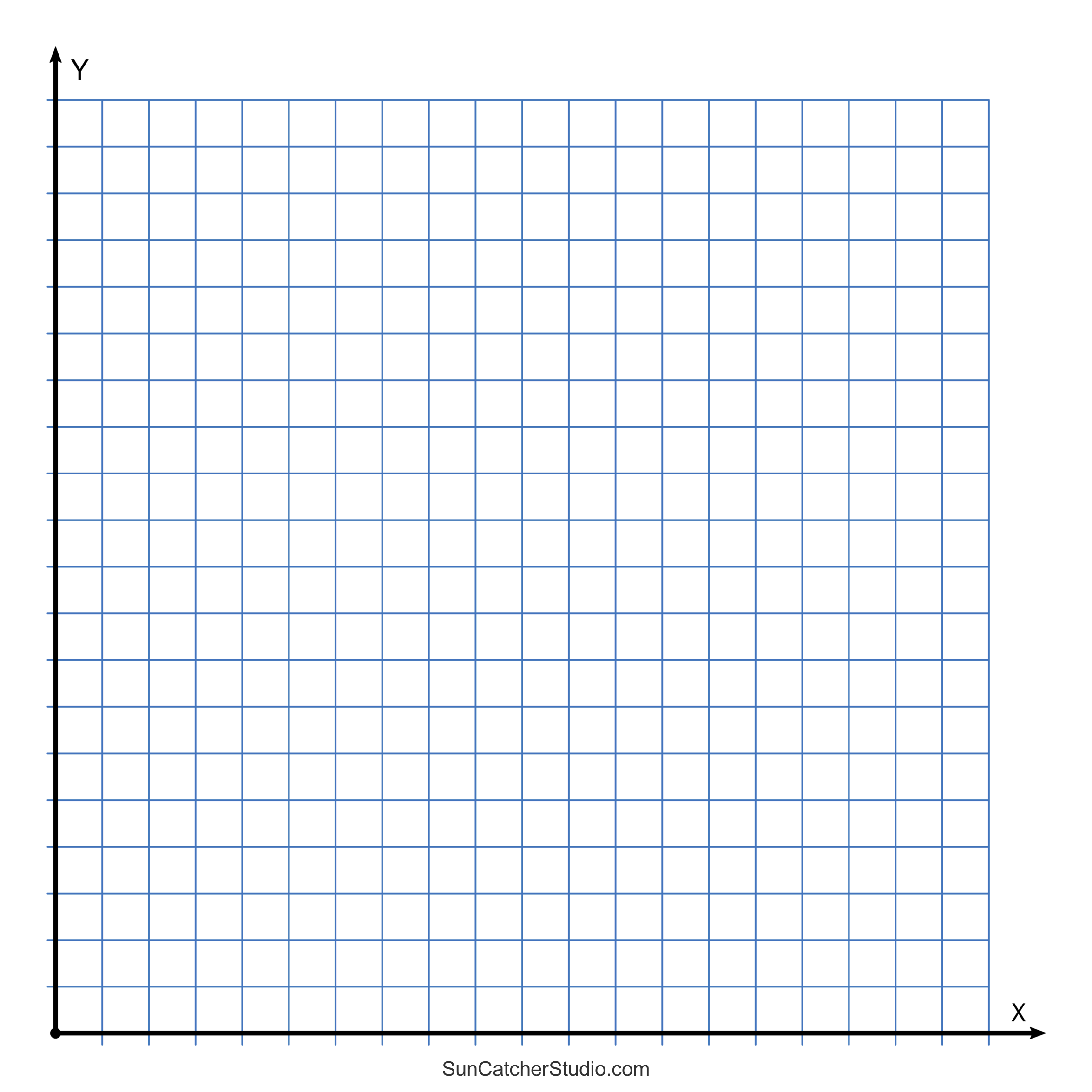 Printable Graph Paper Blank With Axix Printable Graph Paper Blank With Axix