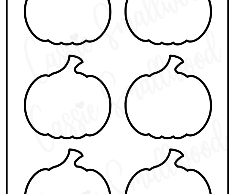 23 AWESOME Pumpkin Outlines Cassie Smallwood