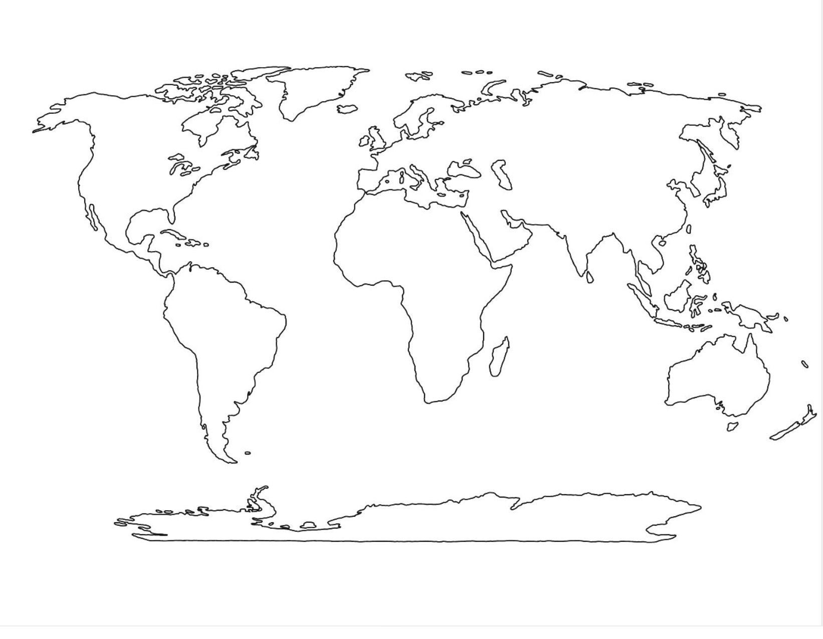 38 Free Printable Blank Continent Maps Kitty Baby Love 38 Free Printable Blank Continent Maps Kitty Baby Love