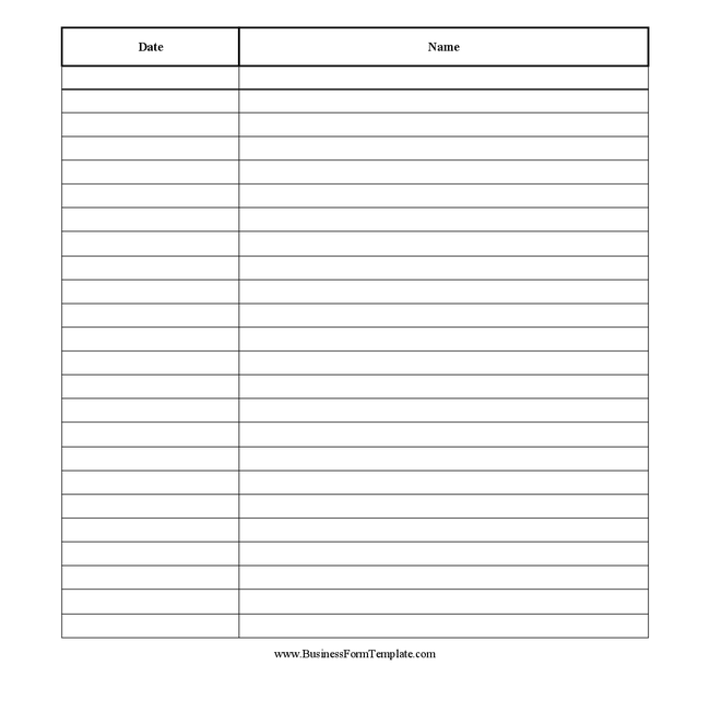 4 Best Images Of Blank Sign Up Sheet Printable Free Printable Sign Up