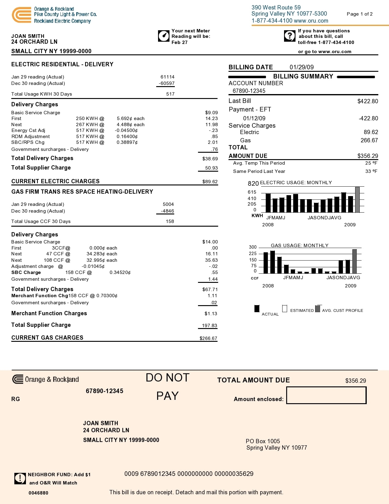 40 Editable Utility Bill Templates FREE Downloads 40 Editable Utility Bill Templates FREE Downloads