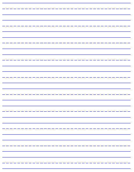 5 Best Images Of Free Writing Printable Pages Printable Primary 
