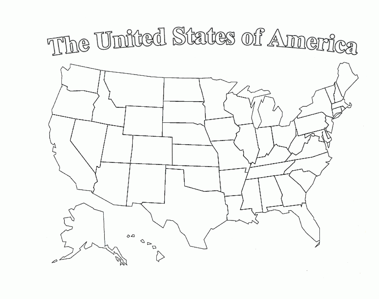 Printable Fill In The Blank Map Printable Fill In The Blank Map