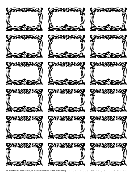 7 Best Images Of Free Blank Printable Vintage Jar Labels Blank Spice 7 Best Images Of Free Blank Printable Vintage Jar Labels Blank Spice