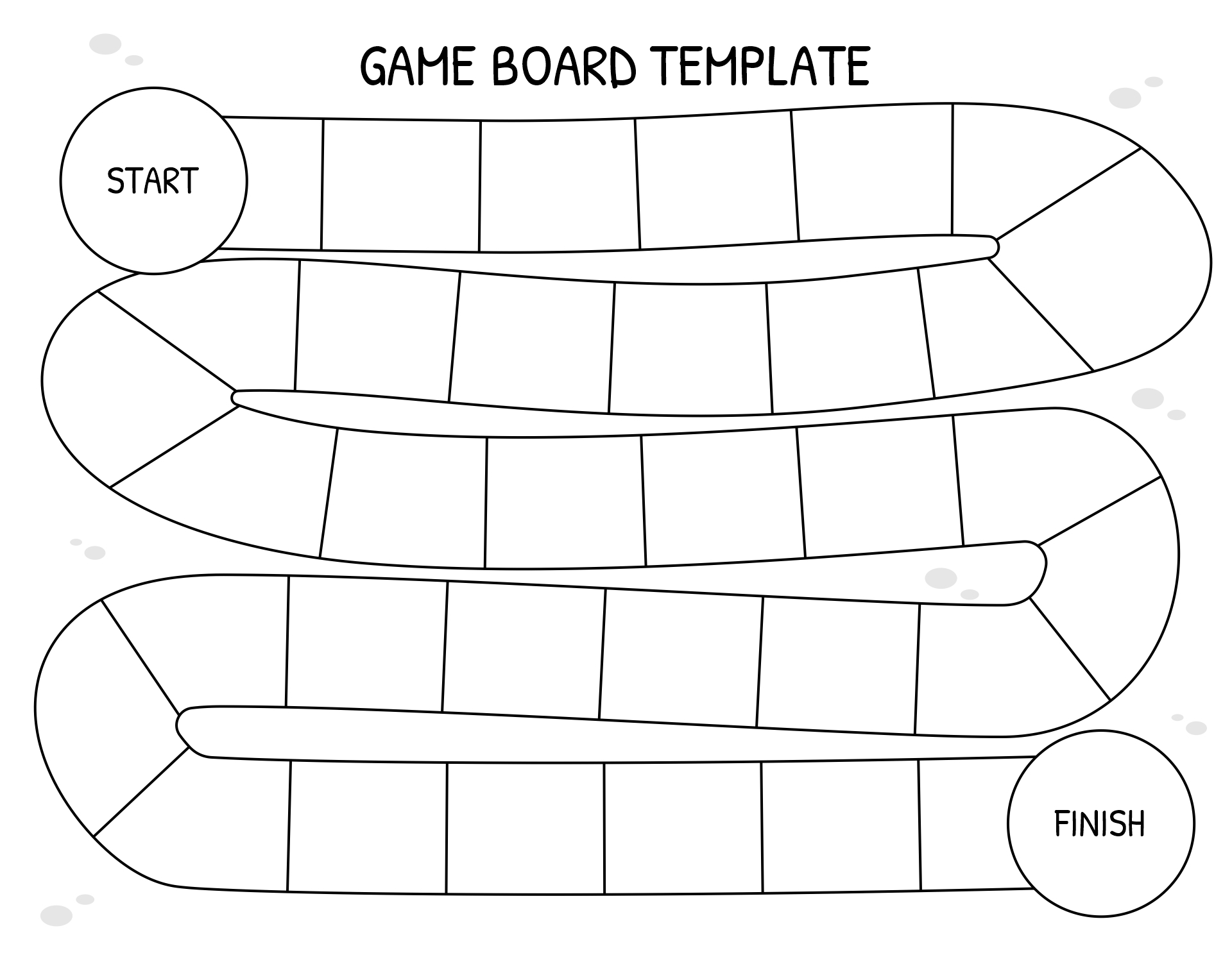 7 Best Images Of Printable Board Game Template Printable Game Board 
