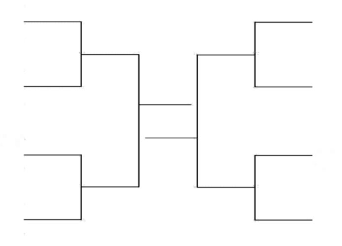 8 Team Tournament Bracket Template 8 Team Tournament Bracket Template