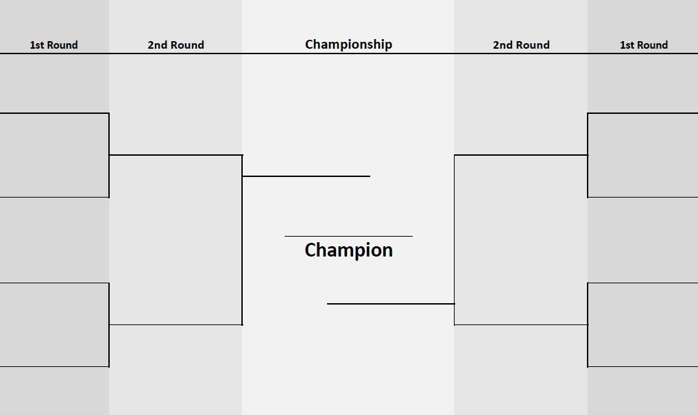 8 Teams Two sided Single Elimination Printable Bracket Printerfriendly 8 Teams Two sided Single Elimination Printable Bracket Printerfriendly