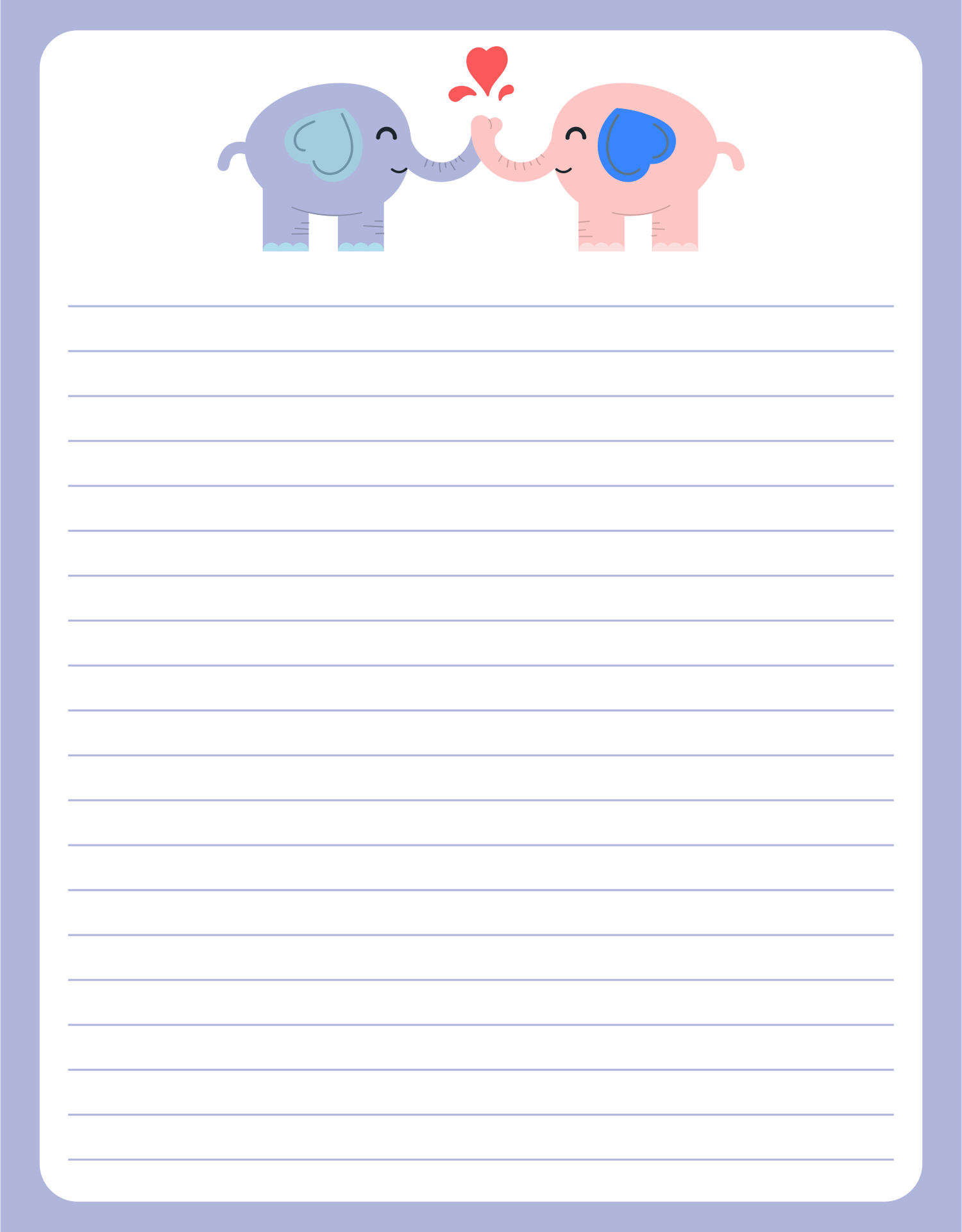 9 Best Images Of Printable Letter Paper Cute Cute Writing Paper Free 