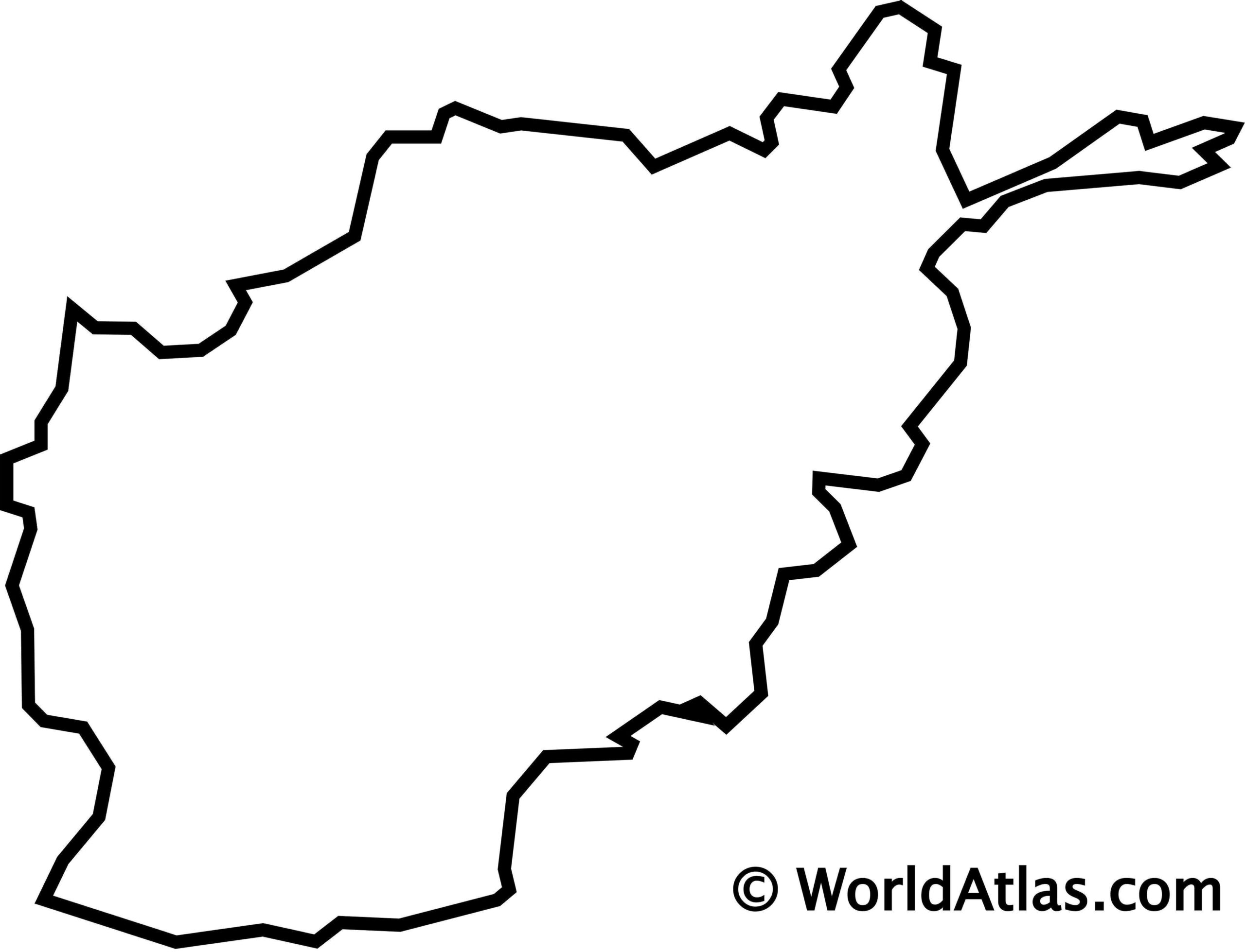 Afghanistan Maps Facts World Atlas