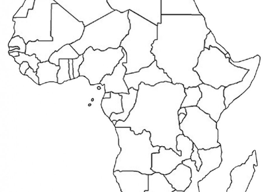 Africa Printable Maps Freeworldmaps Blank Outline Map Of Africa