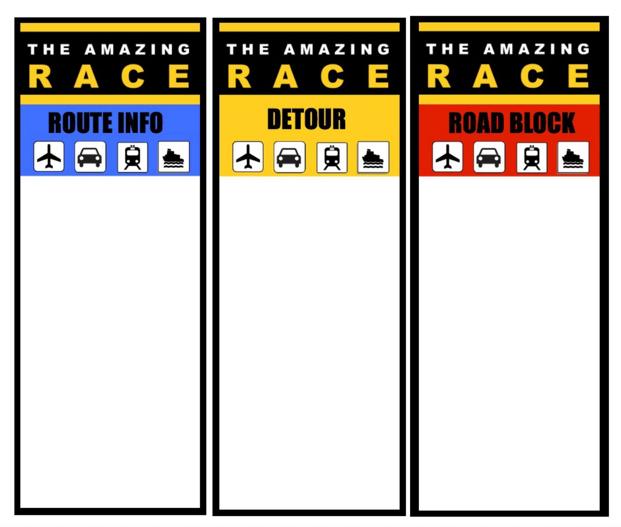 Amazing Race Party Printables Free Printable Templates Amazing Race Party Printables Free Printable Templates