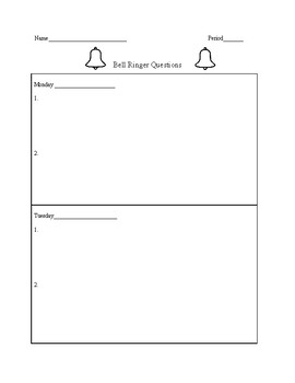 Bell Ringer Template Free FREE PRINTABLE TEMPLATES