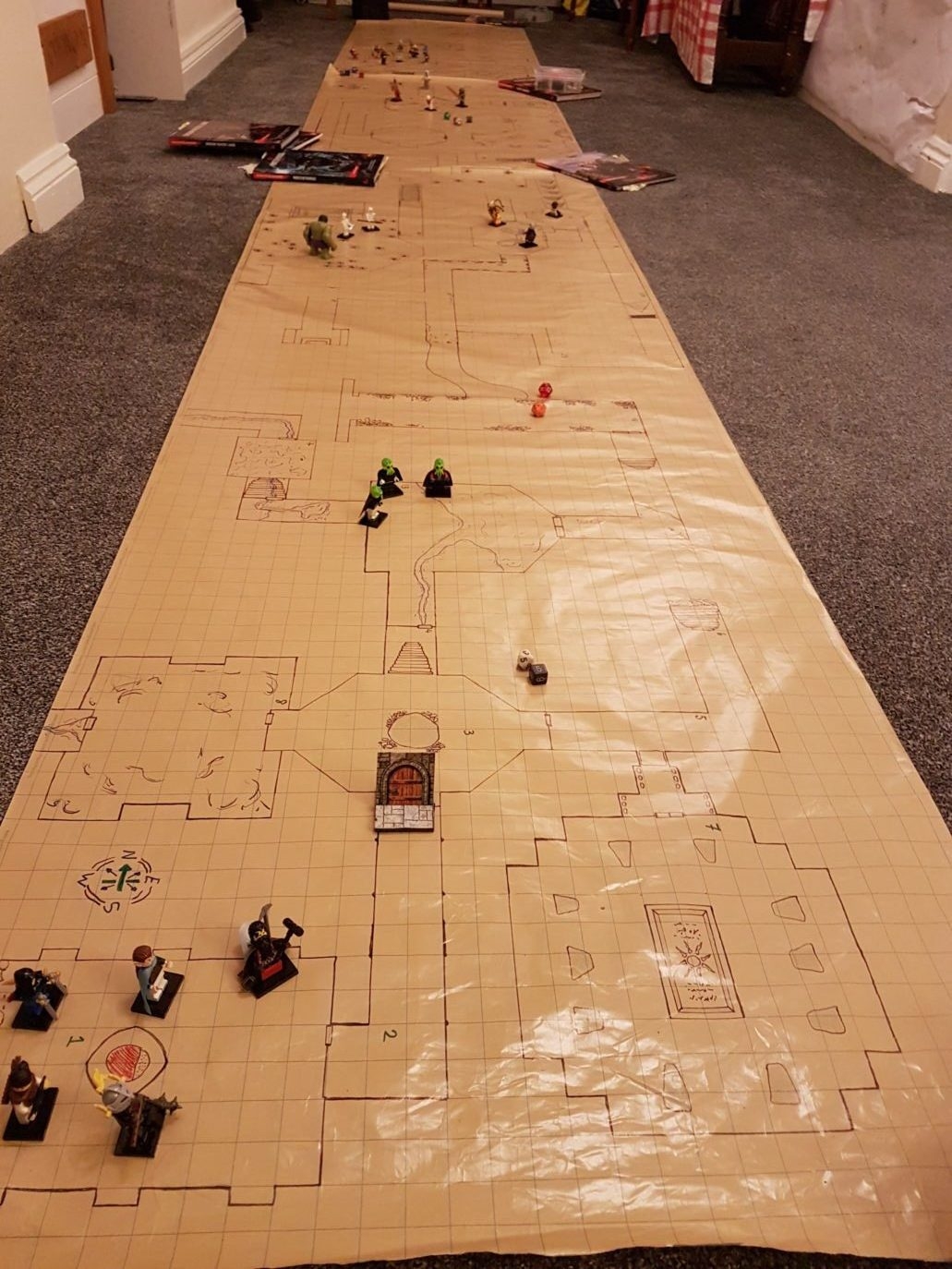 Printable Table Top Blank Battle Grid Printable Table Top Blank Battle Grid