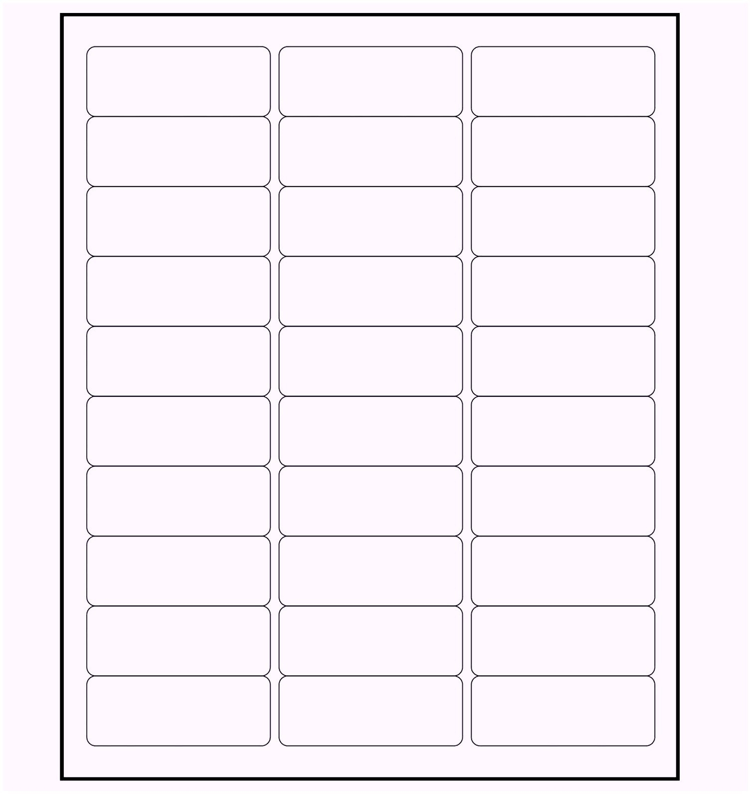 Blank Address Labels Printable Blank Address Labels Printable