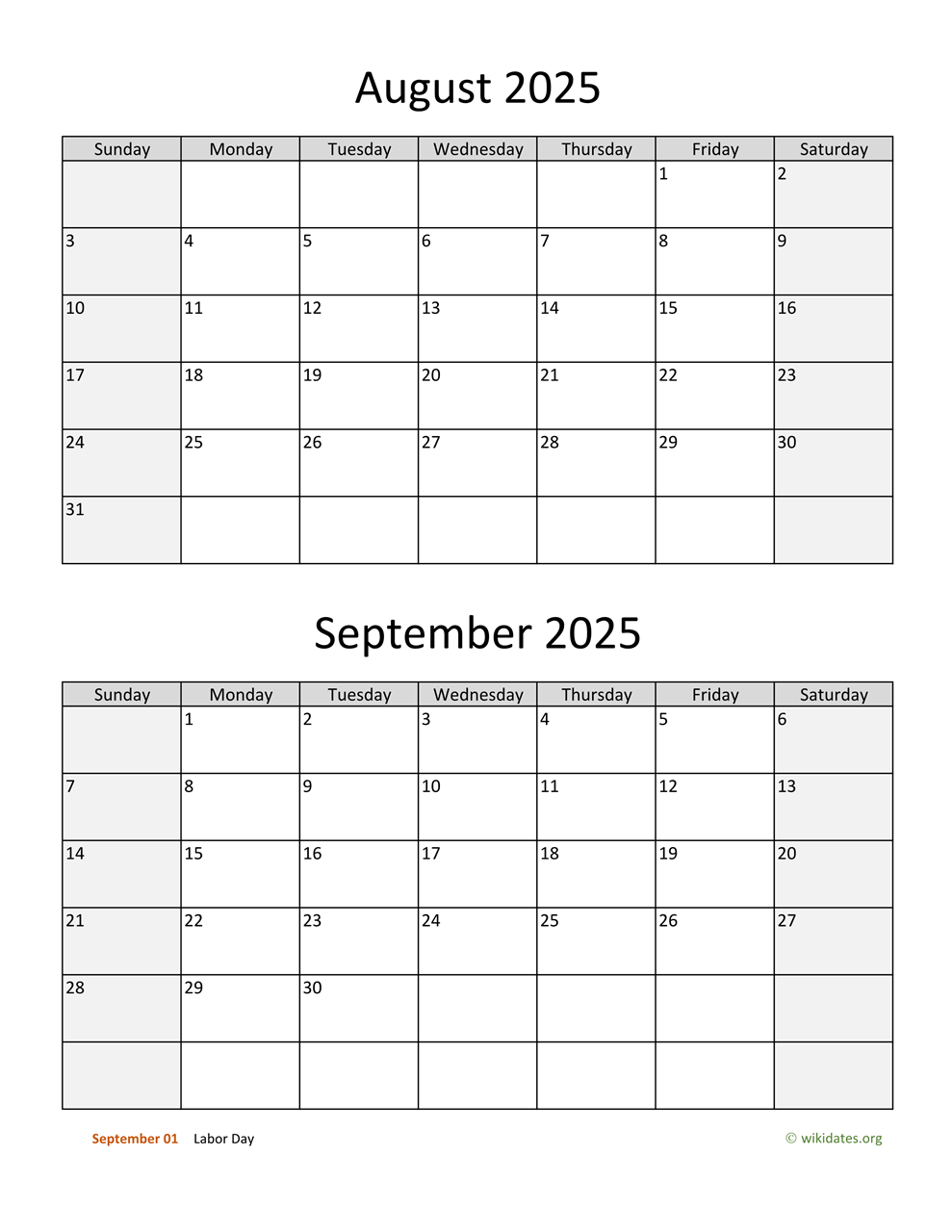 Blank August And September 2025 Calendar Free Printable Ryder Bruny Blank August And September 2025 Calendar Free Printable Ryder Bruny